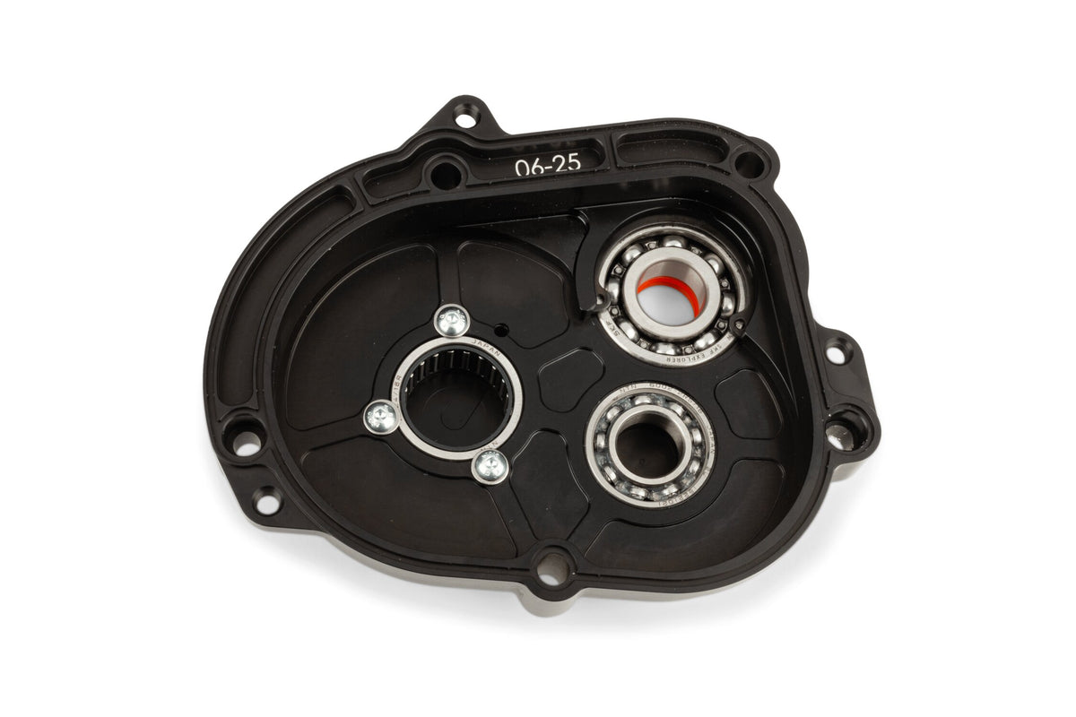 S6-2214001/PACK1 Carter ingranaggi Stage6 R/T MK2 Piaggio con viti titanio Nero