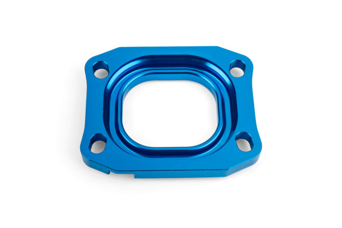 S6-3318836/BL Collettore aspirazione Stage6 360° AM6 / Derbi blu per PWK 30 - 34mm