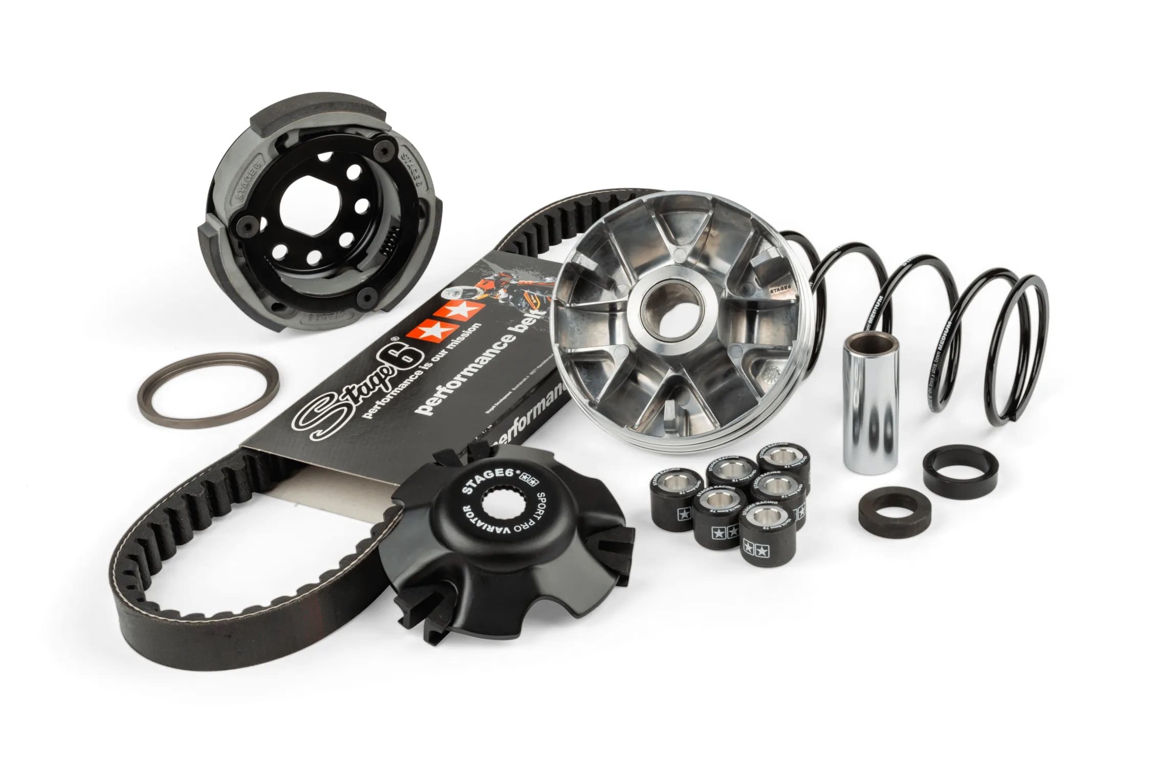 S6-5814015 Kit variatore / frizione Stage6 Sport Pro Piaggio vecchio lungo