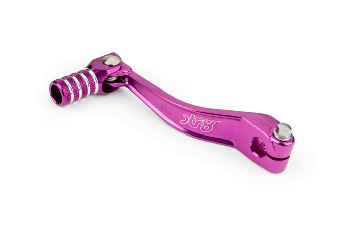 STR-028.47/PU Leva cambio STR8 Derbi alluminio viola - Billaricambi SRLS