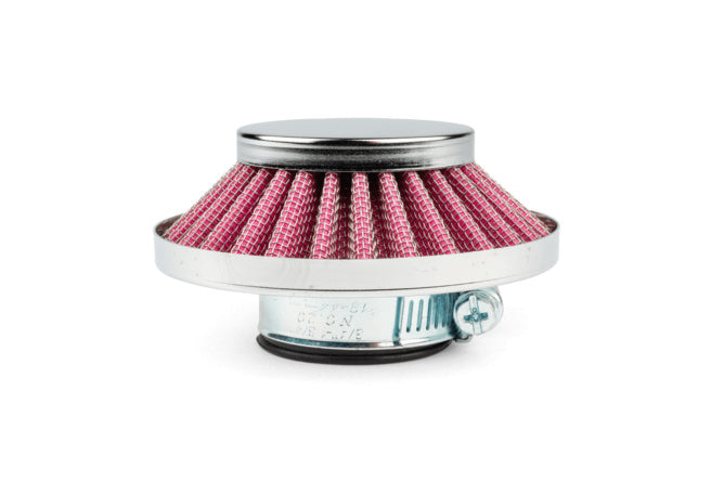 STR-346.12/CR Filtro aria tipo KN UFO d.28 - 35mm droit cromato - Billaricambi SRLS