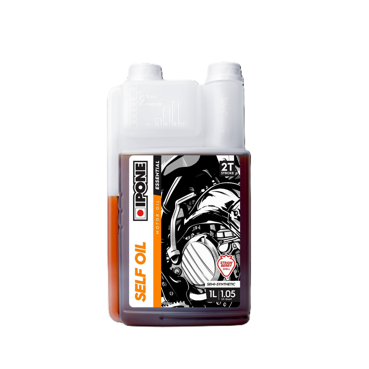 IP-801061 Olio 2T Ipone SELF OIL fragola 1L