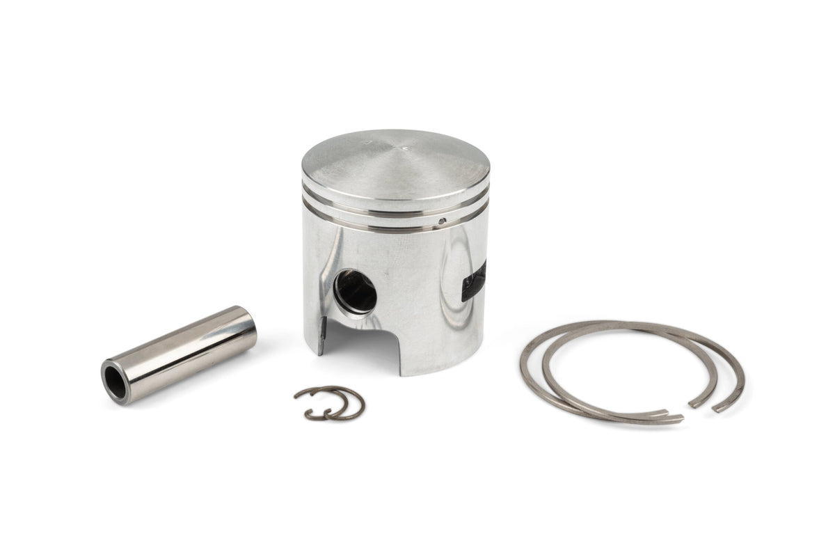 DR-PT58 Pistone maggiorato 47,40mm DR 75cc ghisa 3 travasi Vespa PK 50