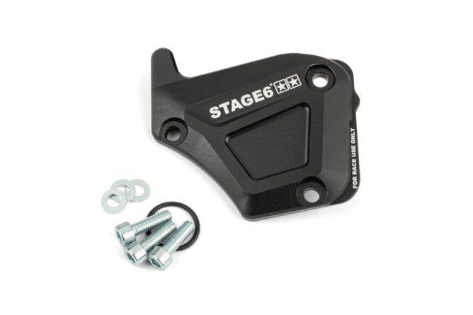 S6-SSP135/BK Coperchio pompa olio Derbi Stage6 Alu nero