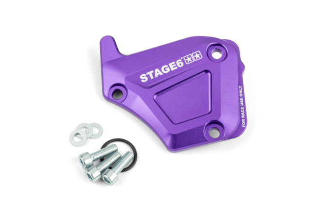 S6-SSP135/PU Coperchio pompa olio Derbi Stage6 Alu viola