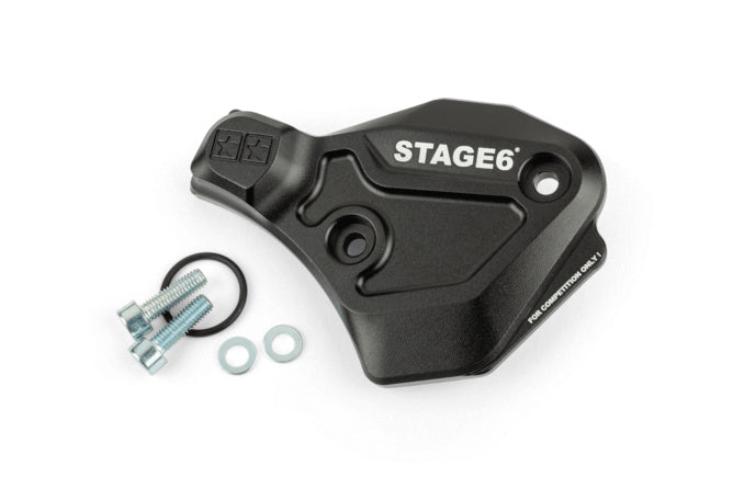S6-SSP136/BK Coperchio pompa olio AM6 Stage6 Alu nero