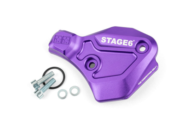 S6-SSP136/PU Coperchio pompa olio AM6 Stage6 Alu viola