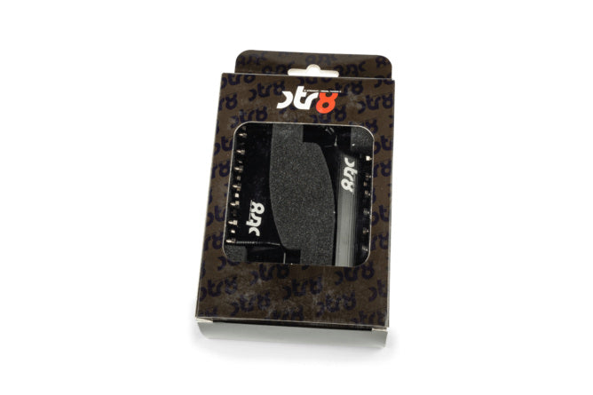 STR-220.25/BK Poggiapiedi Passagero STR8 MX Evo Beta RR 50 -2021 CNC Nero x2