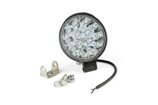 STR-599.32/BK Faro a LED supplementare rotondo d.84mm Nero
