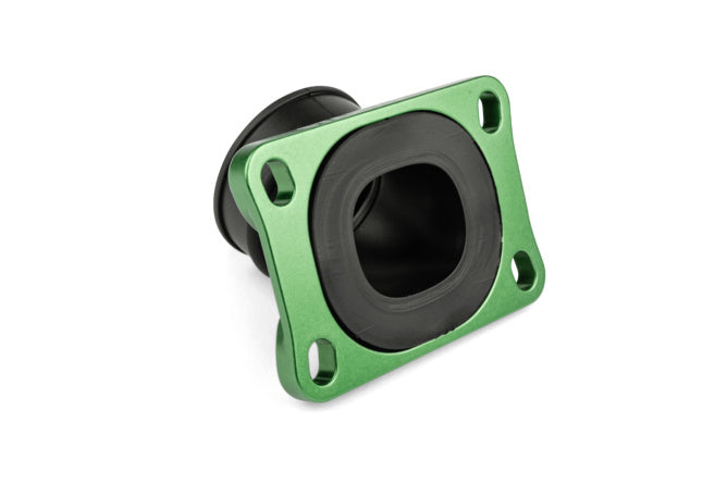 S6-3318835/GR Collettore aspirazione Stage6 360° AM6 / Derbi verde per PWK 19 - 28mm