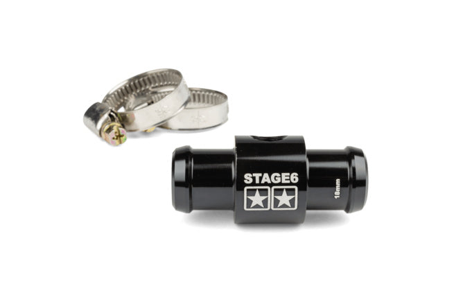 S6-4005 Raccordo T D.18mm per sensore temperatura Stage6 nero - Billaricambi SRLS