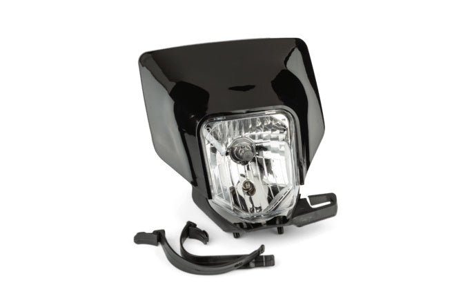 STR-599.26/BK Mascherina faro tipo Husqvarna nero - Billaricambi SRLS