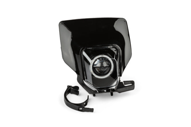 STR-599.27/BK Mascherina faro LED tipo Husqvarna nero