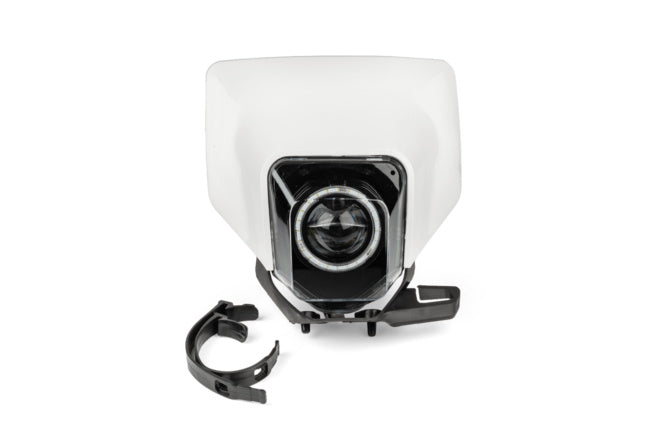 STR-599.27/WH Mascherina faro LED tipo Husqvarna bianca