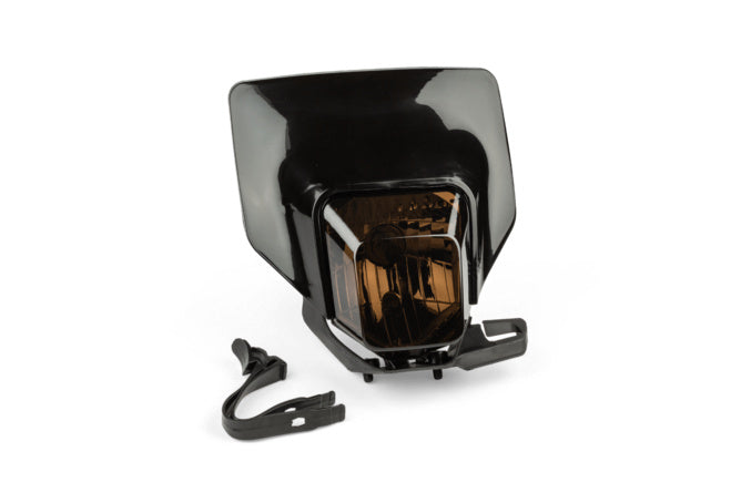 STR-599.29/BK Mascherina faro sfumato tipo Husqvarna nero