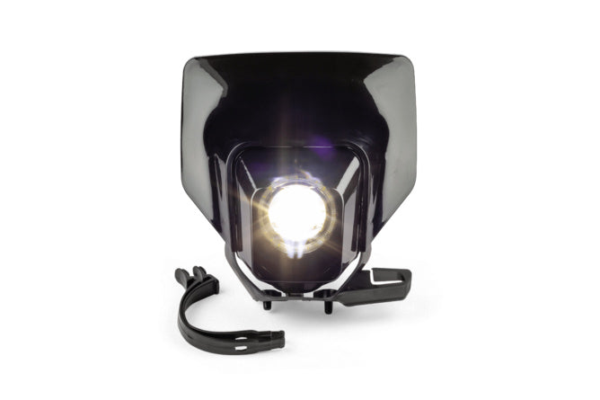 STR-599.30/BK Mascherina faro LED sfumato tipo Husqvarna nero