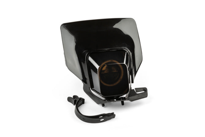 STR-599.30/BK Mascherina faro LED sfumato tipo Husqvarna nero