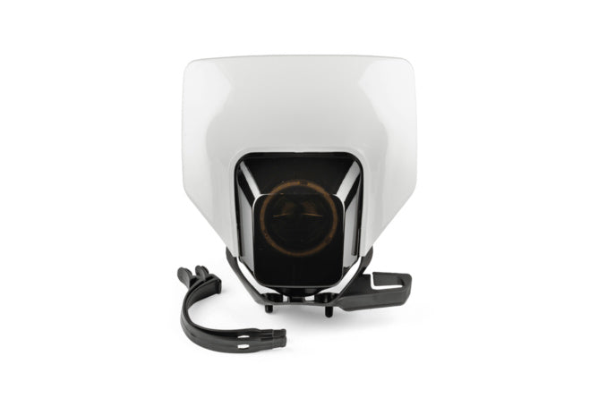 STR-599.30/WH Mascherina faro LED sfumato tipo Husqvarna bianco