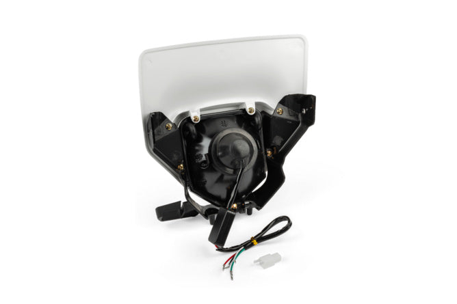 STR-599.30/WH Mascherina faro LED sfumato tipo Husqvarna bianco
