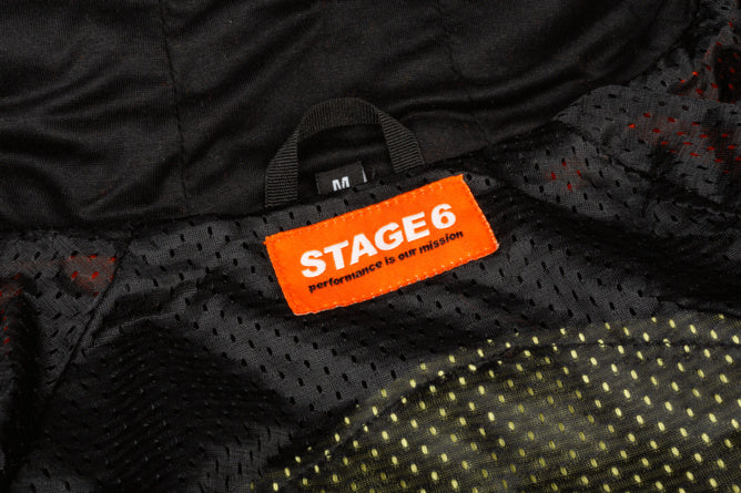 S6-09602/M Maglione moto Stage6 Arancione M
