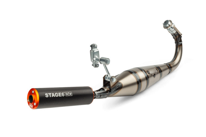 S6-9113001/BO Stage6 StreetRace Exhaust MBK 51 Orange / Black