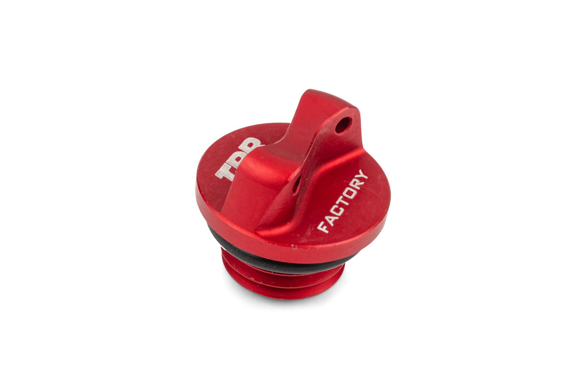T9937750 Tappo olio TPR Factory AM6 alluminio rosso