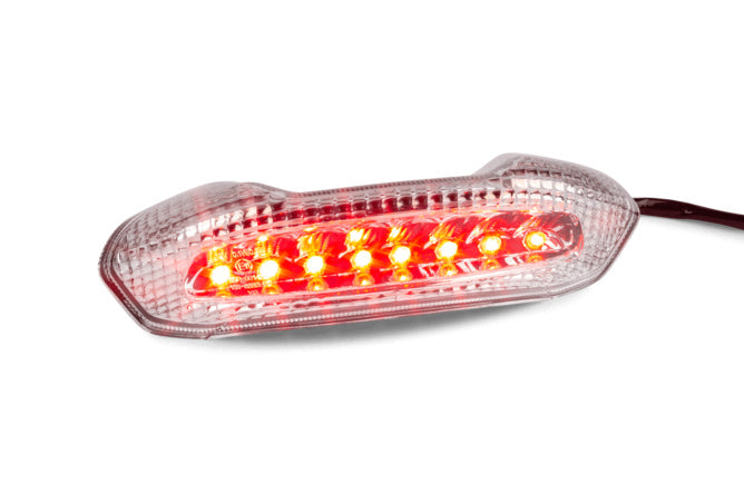 STR-656.48/CE Piaggio NRG Power LED taillight without turn signals, transparent