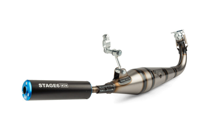 S6-9117401/BL Stage6 StreetRace Exhaust Peugeot 103 SP Blue / Black