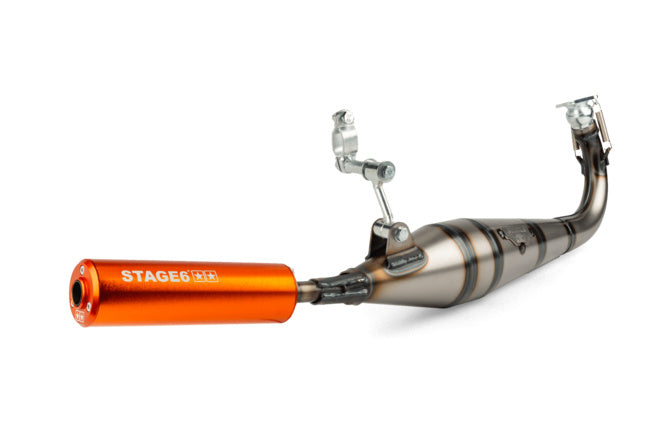 S6-9117401/OR Stage6 StreetRace Exhaust Peugeot 103 SP Orange