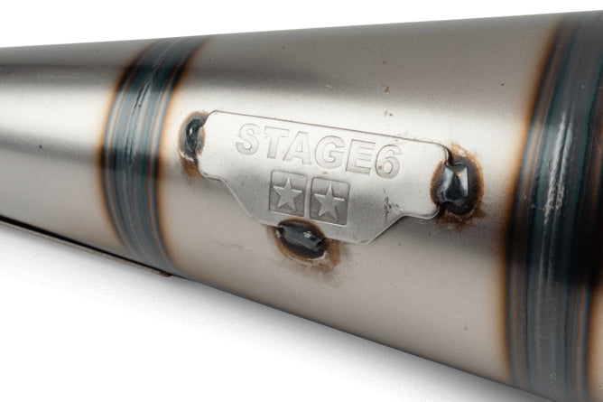 S6-9117402/BK Stage6 StreetRace Exhaust Peugeot 103 SPX Black