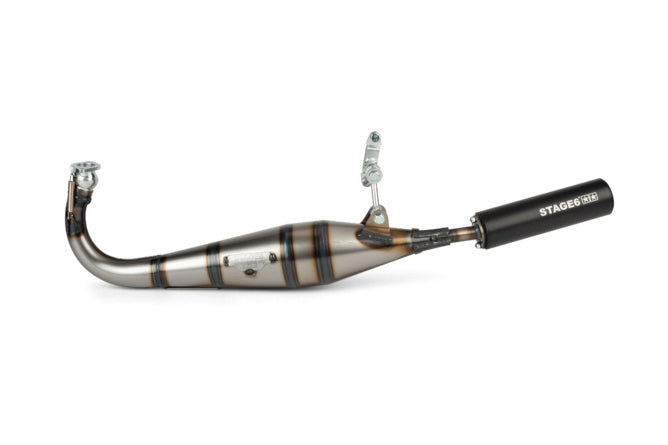 S6-9117402/BK Stage6 StreetRace Exhaust Peugeot 103 SPX Black