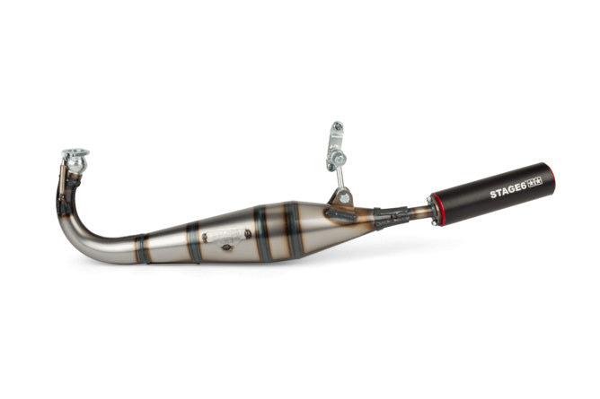 S6-9117402/RE Stage6 StreetRace Exhaust Peugeot 103 SPX Red / Black