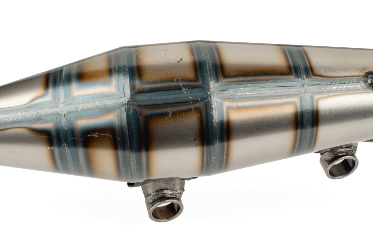 YAS418V Yasuni Z Piaggio Exhaust Purple