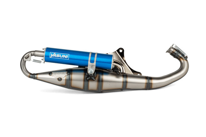 YAS423A Yasuni C16 Piaggio Blue Exhaust