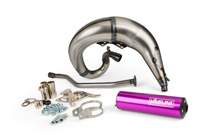 YAS807TF-25 Yasuni Cross ML Exhaust Yamaha DT 50 Purple