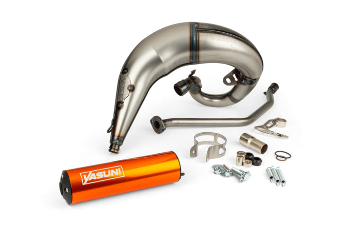 YAS807TG-D57 Yasuni Exhaust Cross ML Rieju MRT Orange