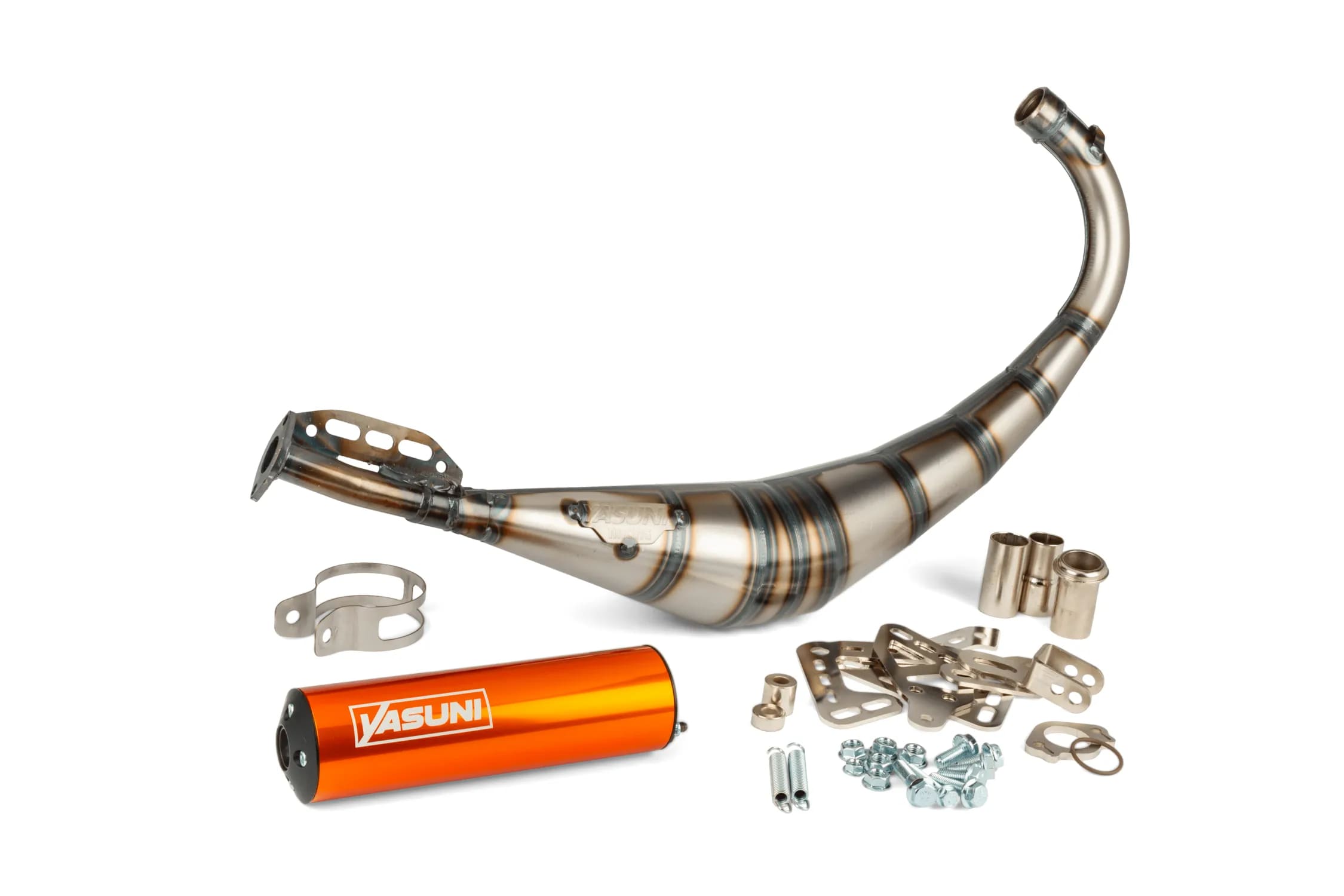 YAS810TG Exhaust Yasuni R2 AM6 / Derbi Orange