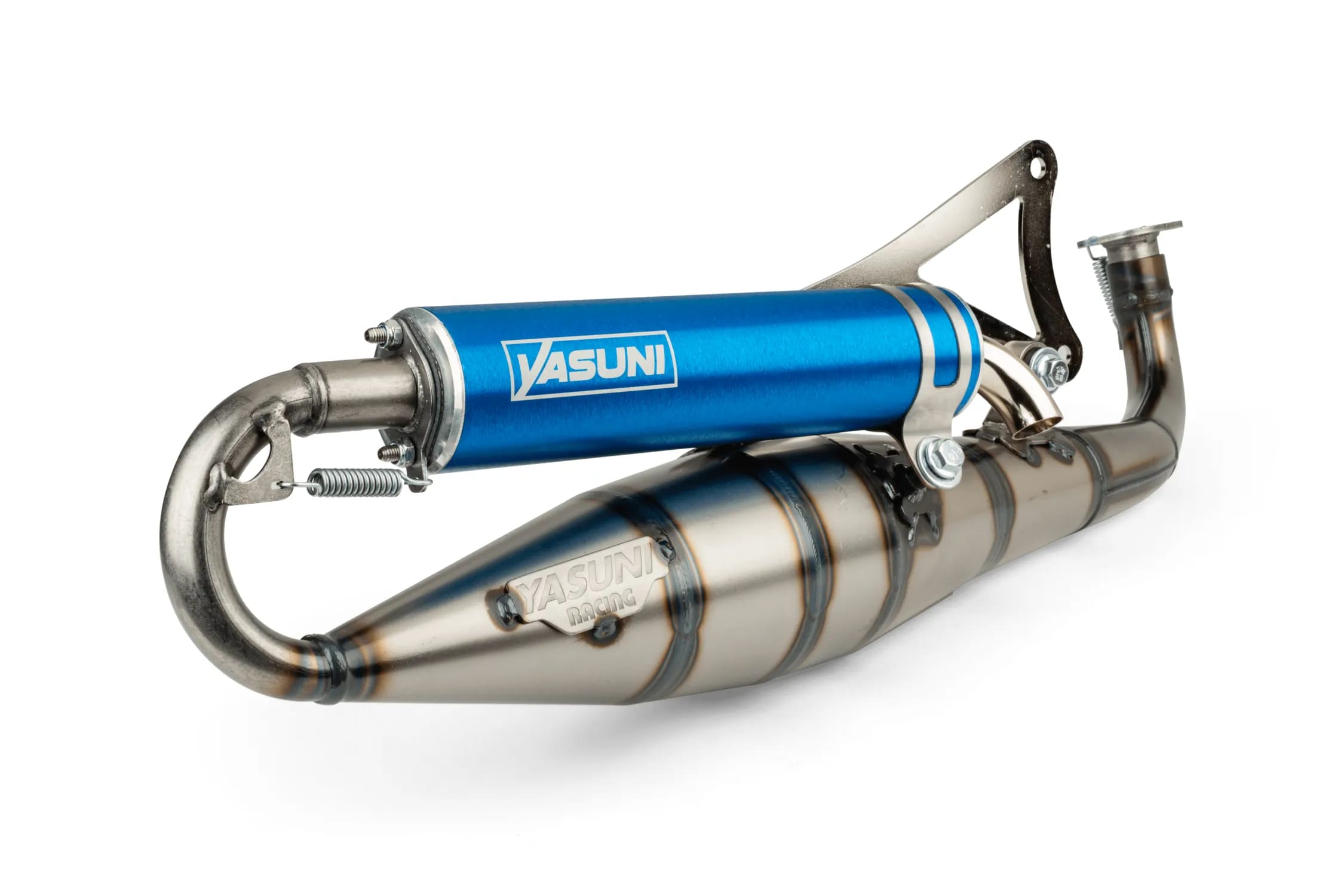 YAS906A Scarico Yasuni C16 Minarelli orizzontale Blu