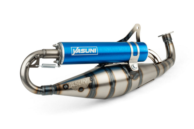 YAS910A Scarico Yasuni C21 Minarelli orizzontale Blu