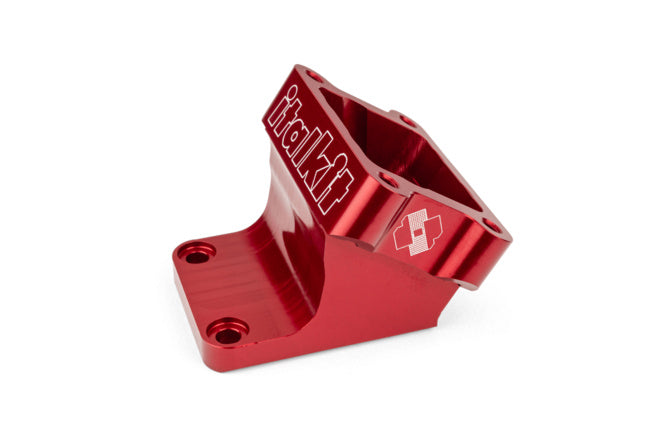 IKLC.12.04 Italkit Derbi Variant Start flexible intake kit d.35mm red aluminum