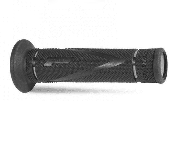 405402945 pair of progrip 838-oera-187 road grips, grey/black, race hard compound, with hole