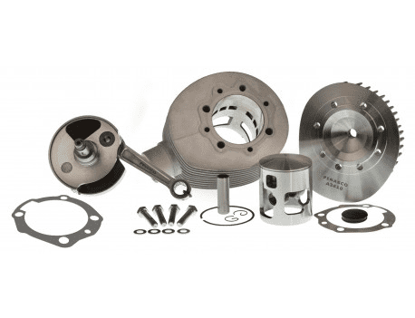 26360011 cylinder kit pinasco shaft 225cc d.69 piaggio vespa pe 200 corsa 60 26032900 + 26081827