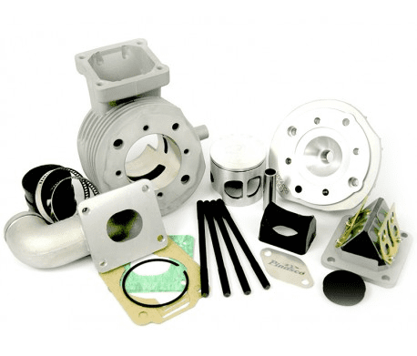 26031500 pinasco single band thermal group 102cc d.55 zuera svr piaggio vespa 50 reed valve aluminium