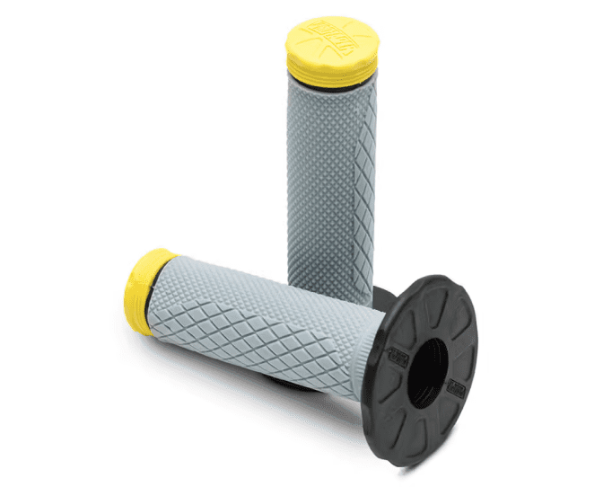 024874 tri density grips for offroad full diamond ylw