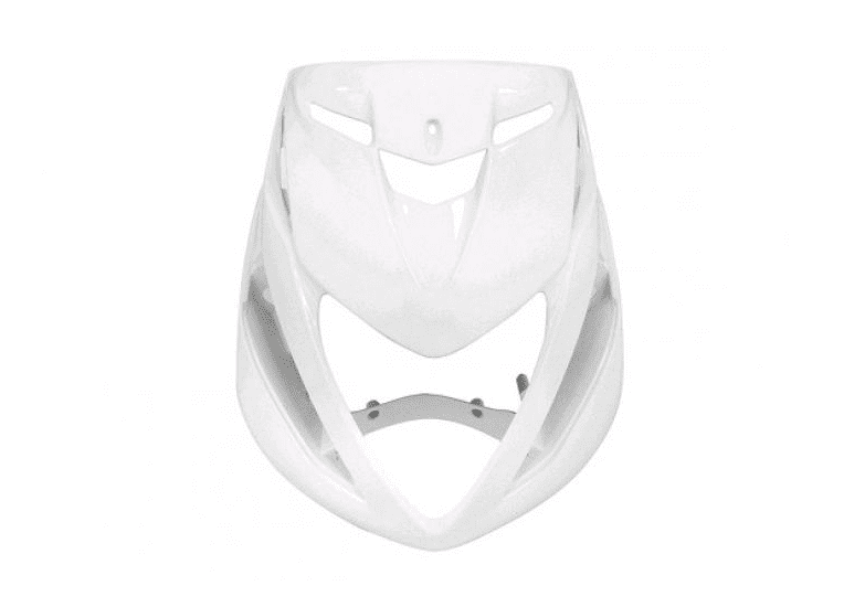 366341a white front shield piaggio zip 50 2t lc sp 2001-14