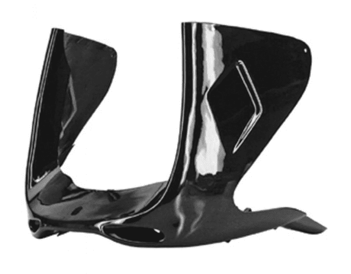 366733 front fairing tip tnt black metallic - aerox/nitro