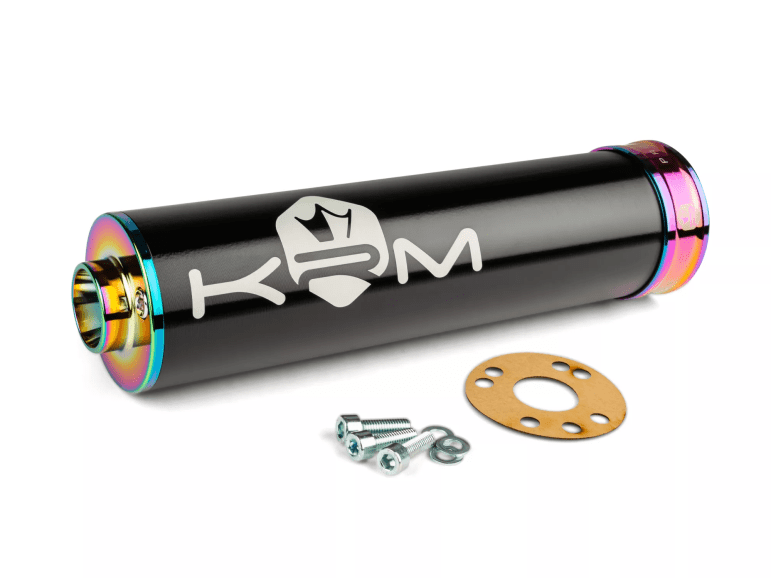 KR119F Silenziatore KRM 70 - 90 nero / neochrome, COD: KR119F