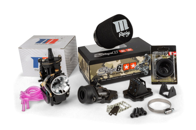MF16.900101 Kit aspirazione 21 PWK MotoForce Racing Minarelli orizzontale
