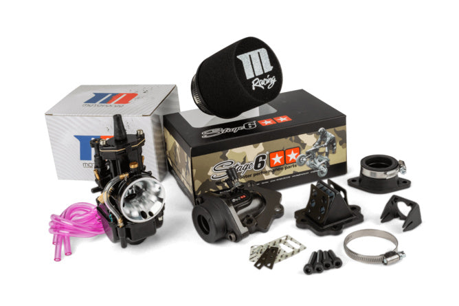 MF16.900101 Kit aspirazione 21 PWK MotoForce Racing Minarelli orizzontale