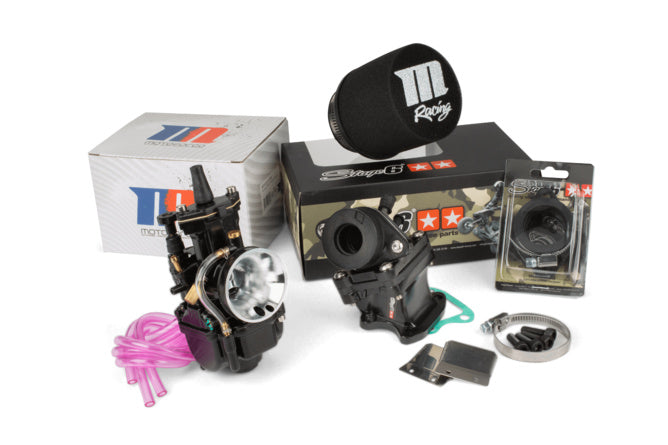 MF16.900103 Kit aspirazione 21 PWK MotoForce Racing Peugeot verticale